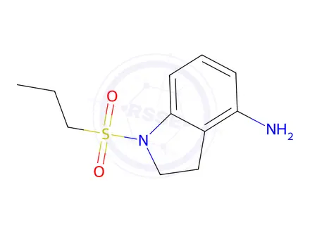 Chemical structure of 1-(Propylsulfonyl)indolin-4-amine