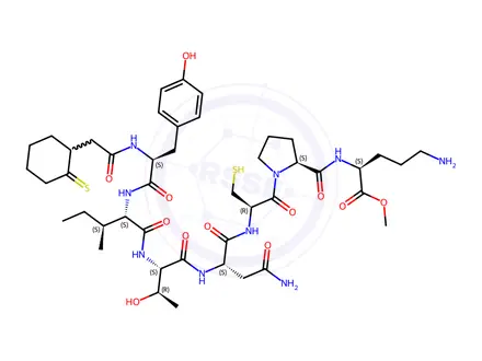 Chemical structure of Vasotocin Impurity 3