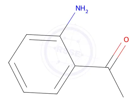 Chemical structure of 2‘-Aminoacetophenone