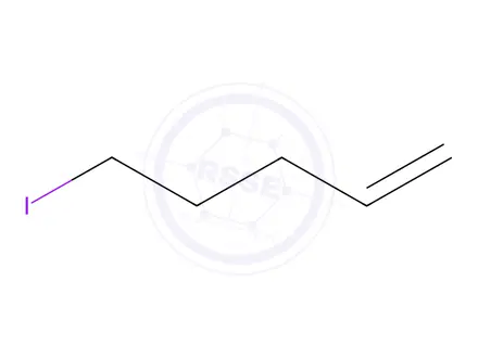 Chemical structure of 4-Pentenyl iodide