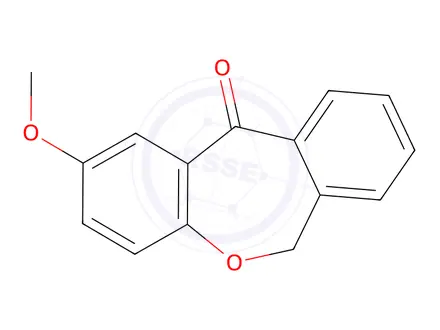 Chemical structure of 5-Methoxy-9-oxatricyclo[9.4.0.0^{3,8}]pentadeca-1(11),3(8),4,6,12,14-hexaen-2-one