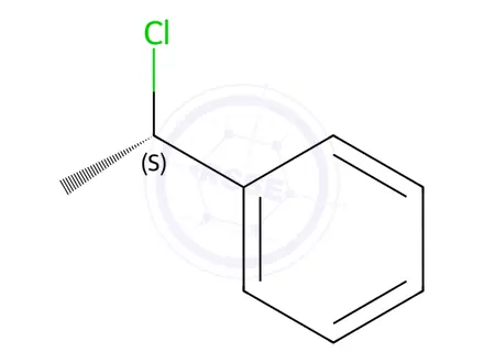 Chemical structure of (S)-1-Phenyl-1-chloroethane