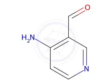 Chemical structure of 4-Aminonicotinaldehyde dihydrochloride
