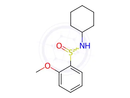 Chemical structure of N-Cyclohexyl-2-methoxybenzenesulfinamide