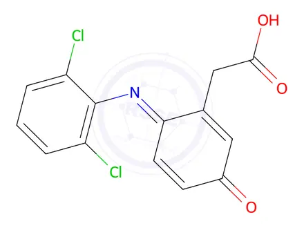Chemical structure of Diclofenac Sodium Impurity 81