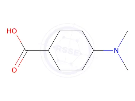 Chemical structure of 4-(Dimethylamino)cyclohexane-1-carboxylic Acid