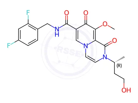 Chemical structure of Dolutegravir Impurity 133