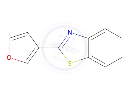 Chemical structure of 2-(Furan-3-yl)benzo[d]thiazole