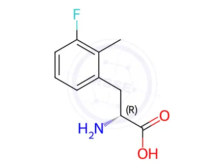 Chemical structure of 3-Fluoro-2-methyl-D-phenylalanine