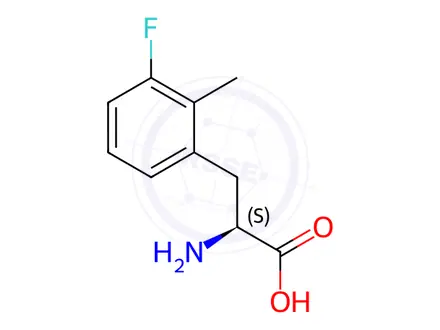 Chemical structure of 3-Fluoro-2-methyl-L-phenylalanine