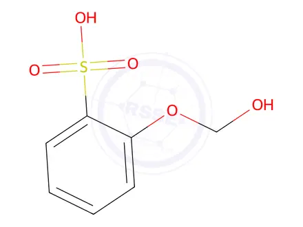 Chemical structure of Calcium Dobesilate Impurity 20; Guaiacolsulfonic Acid