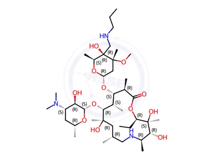 Chemical structure of Terramycin Impurity 8