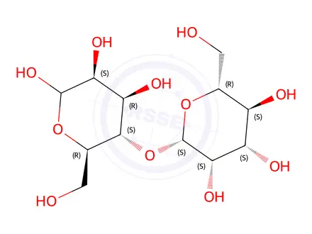 Chemical structure of Mannose Impurity 50 (β-1,4-Mannobiose)