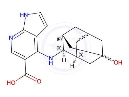 Chemical structure of Peficitinib Impurity 28