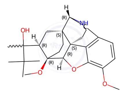 Chemical structure of Buprenorphine Impurity 21