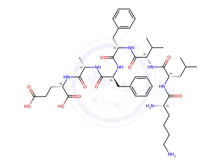 Chemical structure of Amyloid β-Protein(16-22)