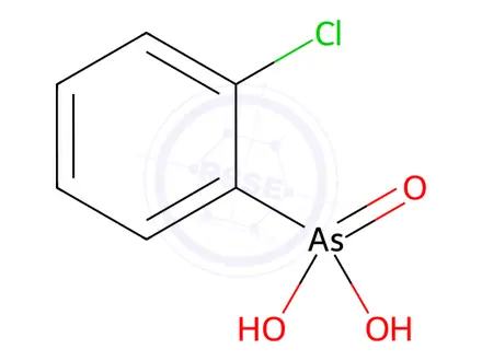 Chemical structure of (2-Chlorophenyl)arsonic acid