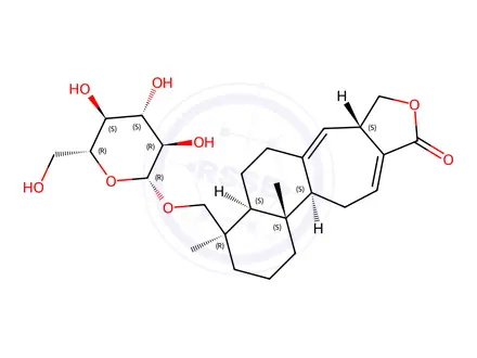 Chemical structure of Viburnumoside