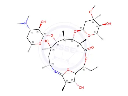 Chemical structure of N-Despropyl Gamithromycin 10,13-Imino Ether
