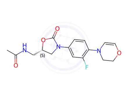 Chemical structure of Linezolid Impurity 144
