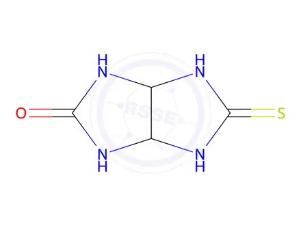 Chemical structure of 5-Thioxohexahydroimidazo[4,5-d]imidazol-2(1H)-one