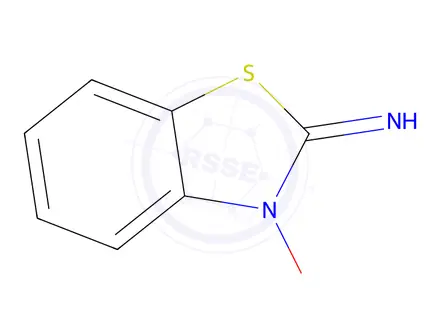 Chemical structure of 2-Benzothiazolamine,3-oxide(9CI)