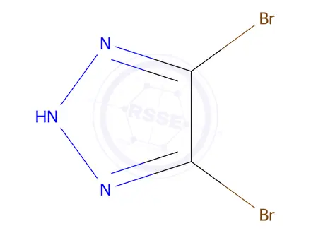 Chemical structure of 4,5-Dibromo-1H-1,2,3-triazole