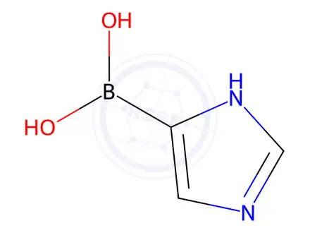 Chemical structure of (1H-Imidazol-4-yl)boronic acid