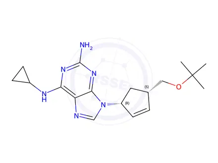 Chemical structure of Abacavir EP Impurity F