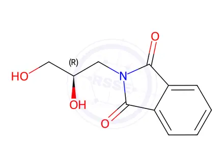 Chemical structure of (S)-2-(2,3-Dihydroxypropyl)isoindoline-1,3-dione