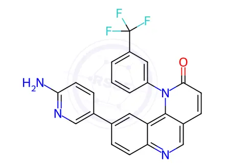 Chemical structure of Torin 2