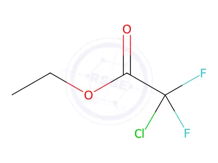 Chemical structure of Ethyl chlorodifluoroacetate