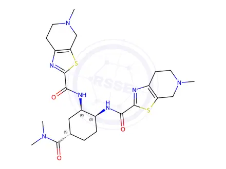 Chemical structure of Edoxaban Related Compound V