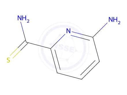 Chemical structure of 6-Aminopyridine-2-carbothioamide