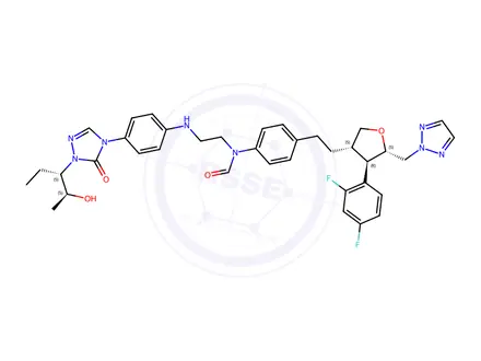 Chemical structure of Posaconazole Impurity 176