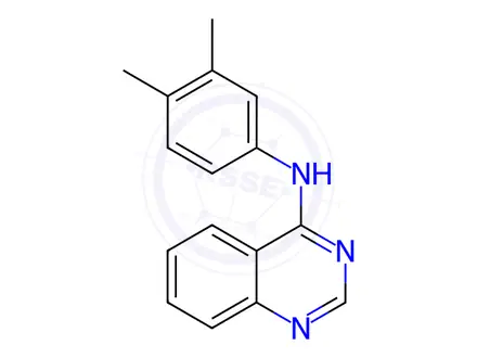 Chemical structure of N-(3,4-Dimethylphenyl)quinazolin-4-amine