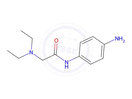 Chemical structure of N-(4-Aminophenyl)-2-(diethylamino)acetamide
