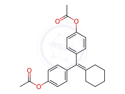 Chemical structure of Cyclofenil