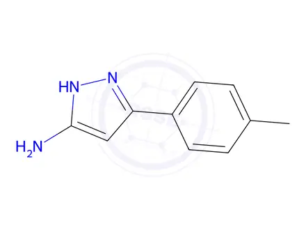 Chemical structure of 151293-15-1 5-(4-methylphenyl)-1H-pyrazol-3-amine A809157