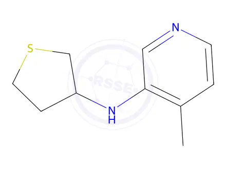 Chemical structure of 4-Methyl-N-(tetrahydrothiophen-3-yl)pyridin-3-amine