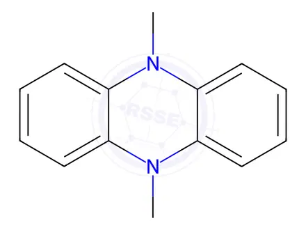 Chemical structure of 5,10-Dihydro-5,10-dimethylphenazine