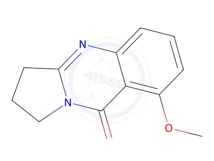 Chemical structure of 7-methoxydeoxyvasicinone