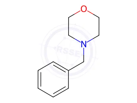 Chemical structure of 4-Benzylmorpholine