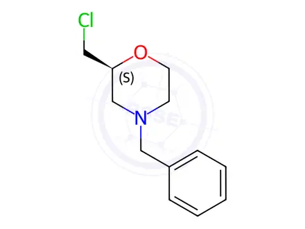 Chemical structure of (2S)-2-(Chloromethyl)-4-(phenylmethyl)morpholine