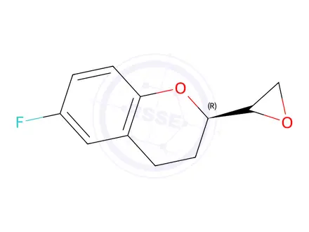 Chemical structure of Nebivolol B Isomer