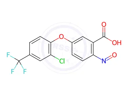 Chemical structure of Acifluorfen Impurity 28