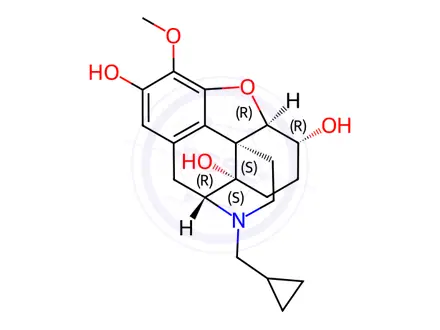 Chemical structure of 2-Hydroxy-3-methoxy-6beta-naltrexol