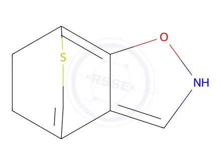 Chemical structure of 4,7-Ethano-2H-thiopyrano[4,3-d]isoxazole(9CI)