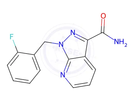 Chemical structure of Riociguat Impurity 87