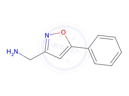 Chemical structure of (5-Phenylisoxazol-3-yl)methanamine
